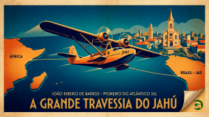 Jahú e João Ribeiro de Barros: a travessia do Atlântico Sul que colocou Jaú na história da aviação